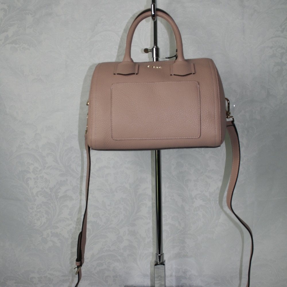 FURLA CROSSBODY DOME BAG MOONSTONE LEATHER